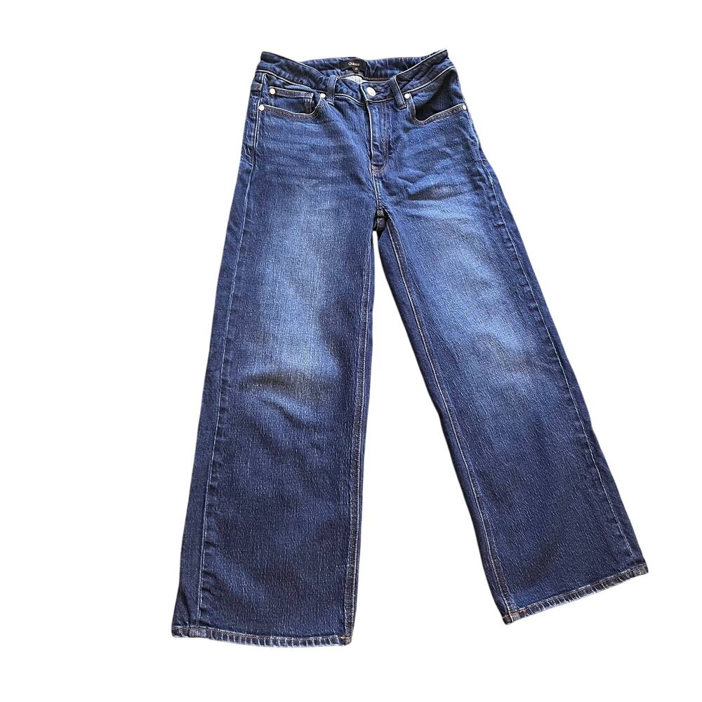 Wide Leg Blue Women’s Jeans - Classic High-Rise